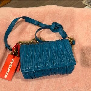 Montana West Teal Crossbody Bag